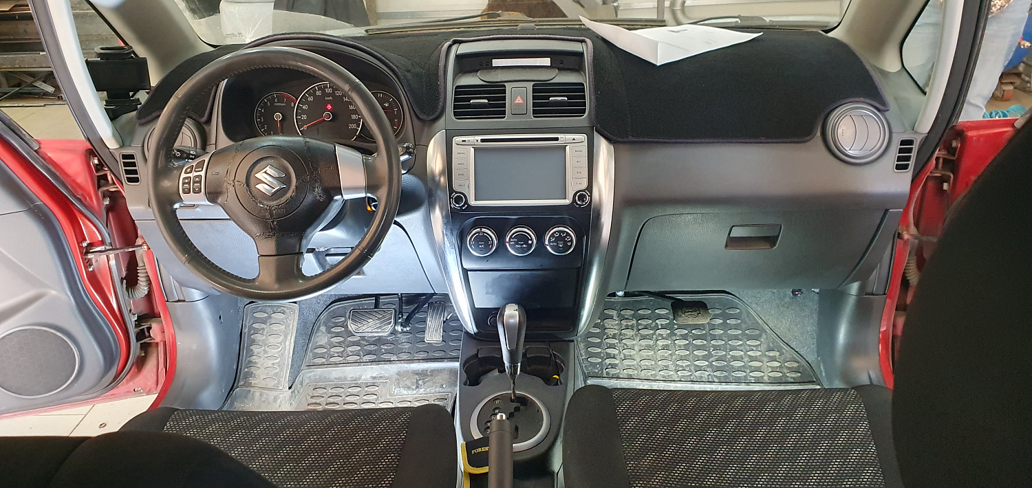 Установка тяговых педалей на Suzuki SX4 2009 г. (автомат, 1 шт.)