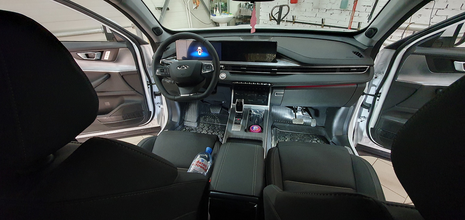 Установка тросовых педалей на Chery Tiggo 7 PRO (автомат, 2шт.)