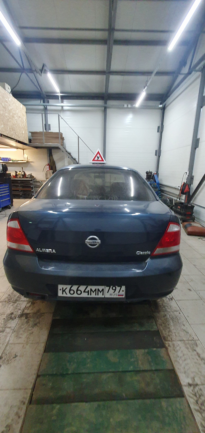 Установка тросовых педалей на Nissan Almera (автомат, 1шт.)